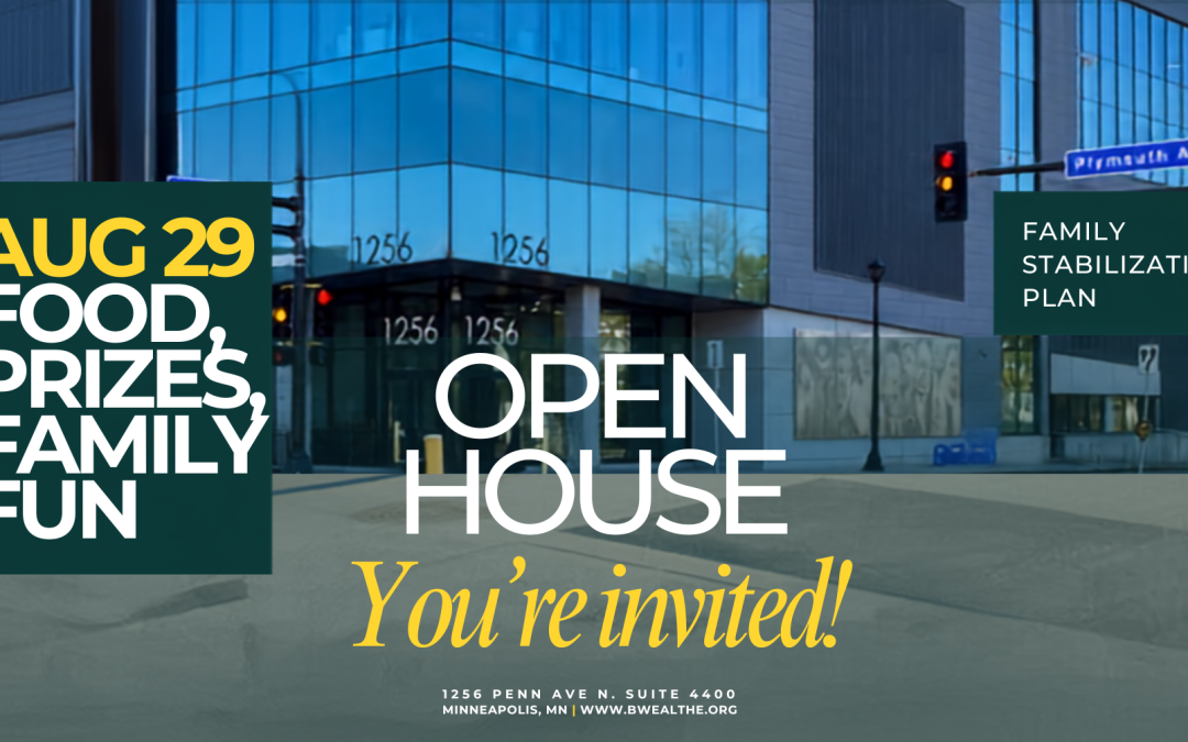 You’re Invited: Build Wealth Minnesota Open House – August 29